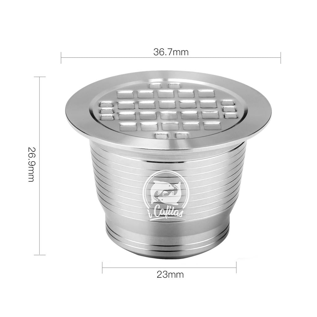 Capsule Coffee Pod Filters Mesh Filter Reusable Kitchen Cafe Accessories B