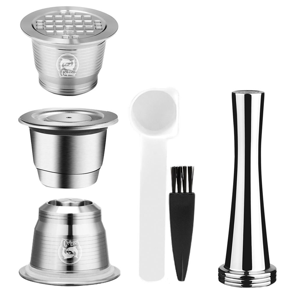 Capsule Coffee Pod Filters Mesh Filter Reusable Kitchen Cafe Accessories D