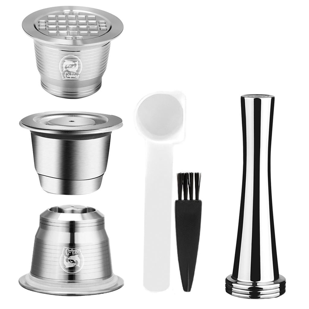 Capsule Coffee Pod Filters Mesh Filter Reusable Kitchen Cafe Accessories D