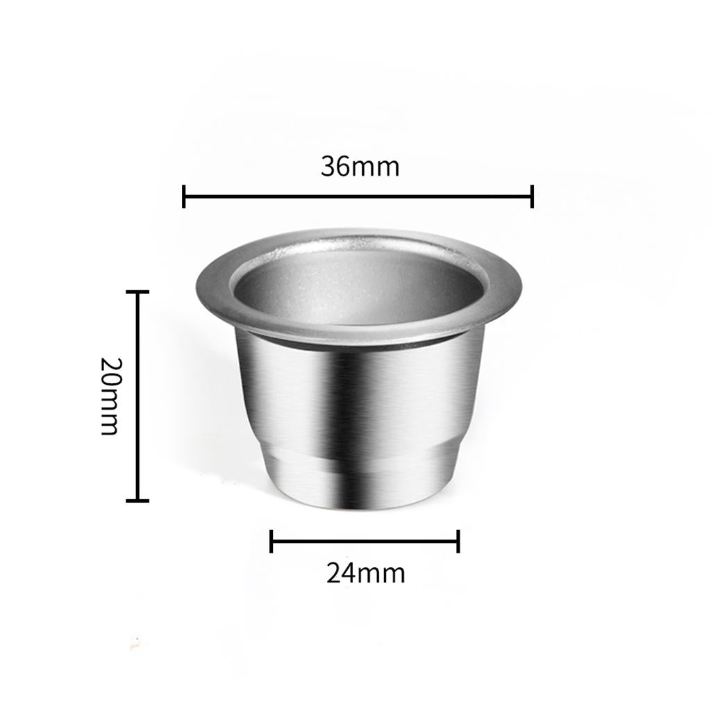 Capsule Coffee Pod Filters Mesh Filter Reusable Kitchen Cafe Accessories E