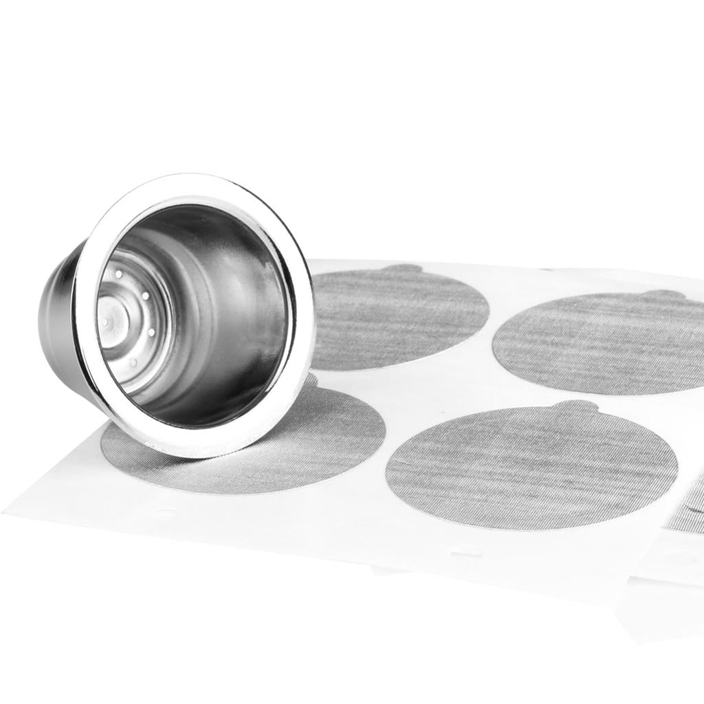 Capsule Coffee Pod Filters Mesh Filter Reusable Kitchen Cafe Accessories E