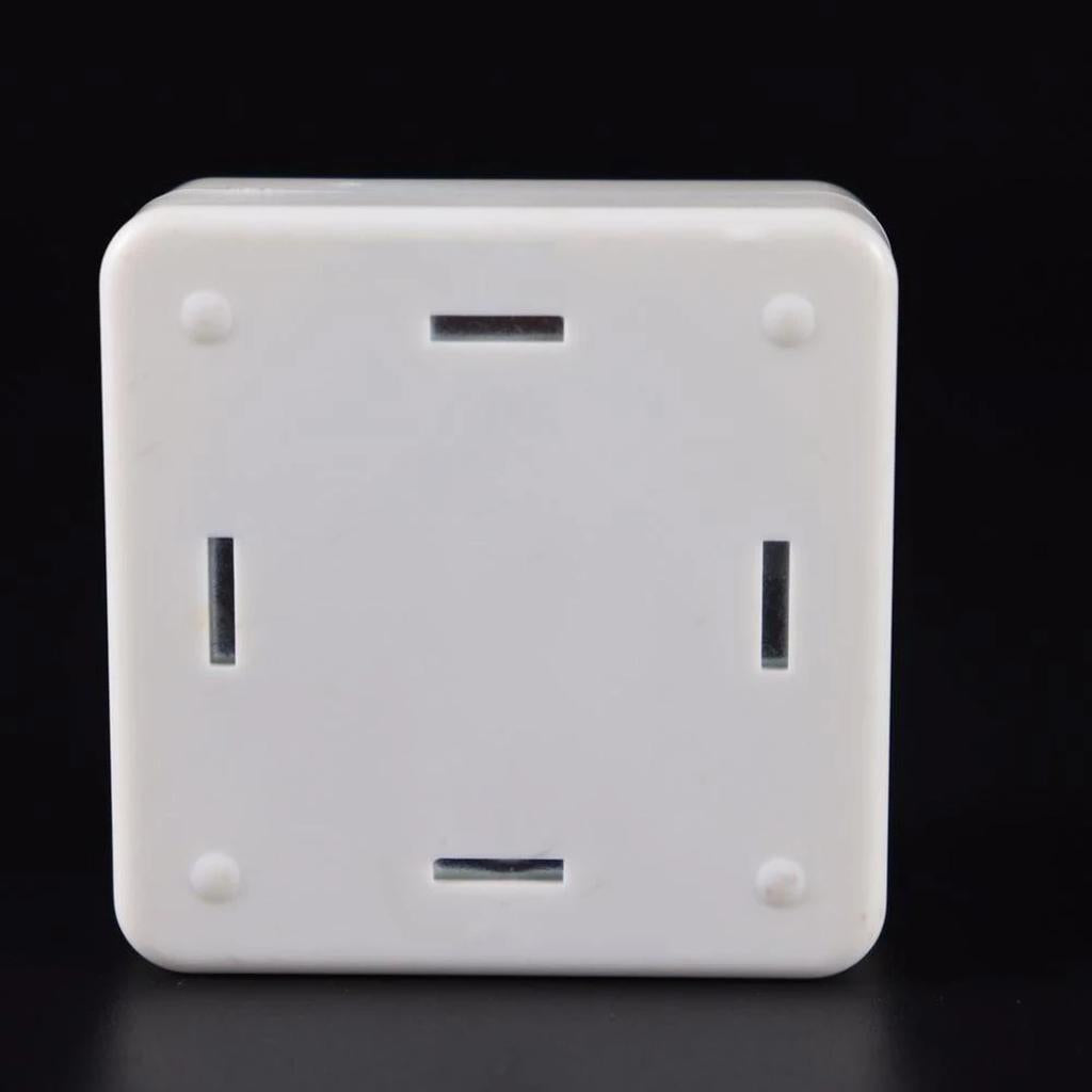 Visual Mechanical Kitchen Timer Square for Kids Adults Durable Home Steaming