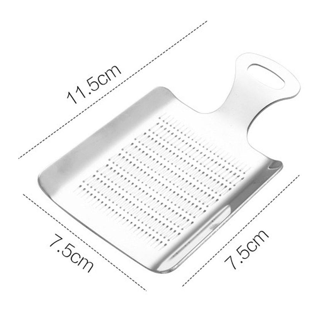 Ginger Grater Food Grater Crusher for Garlic Wasabi Lemon Home Kitchen Tools