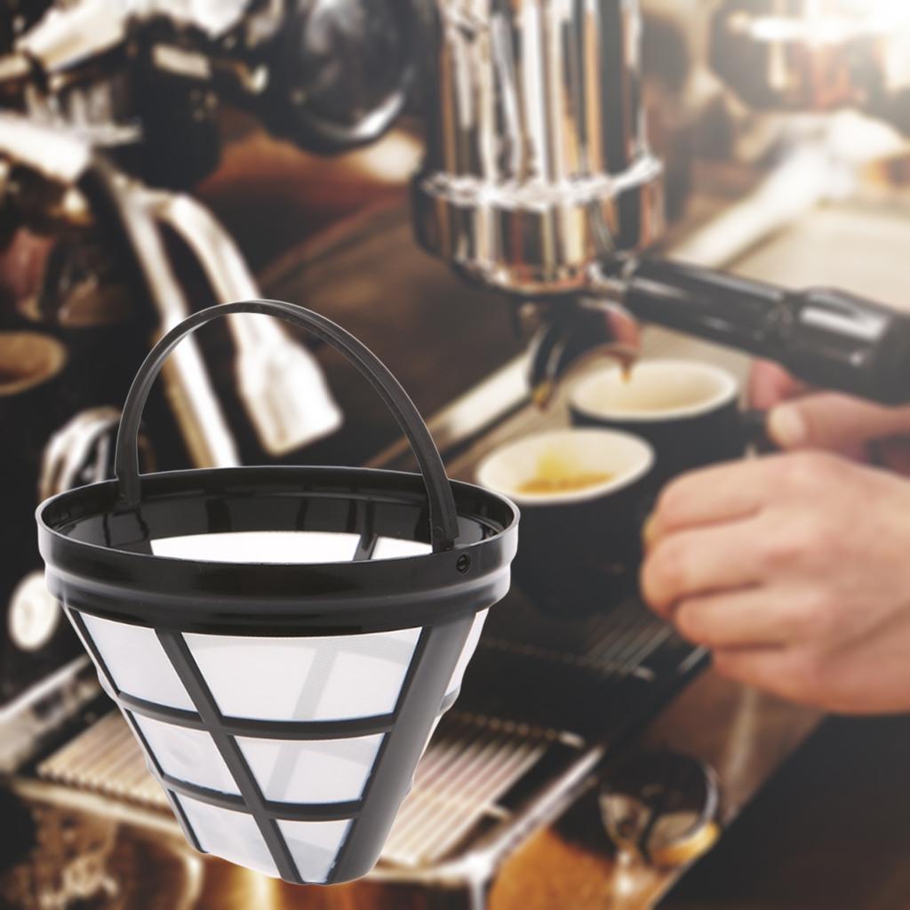 Reusable Coffee Filter Basket Style Coffee Machine Strainer Mesh Filter