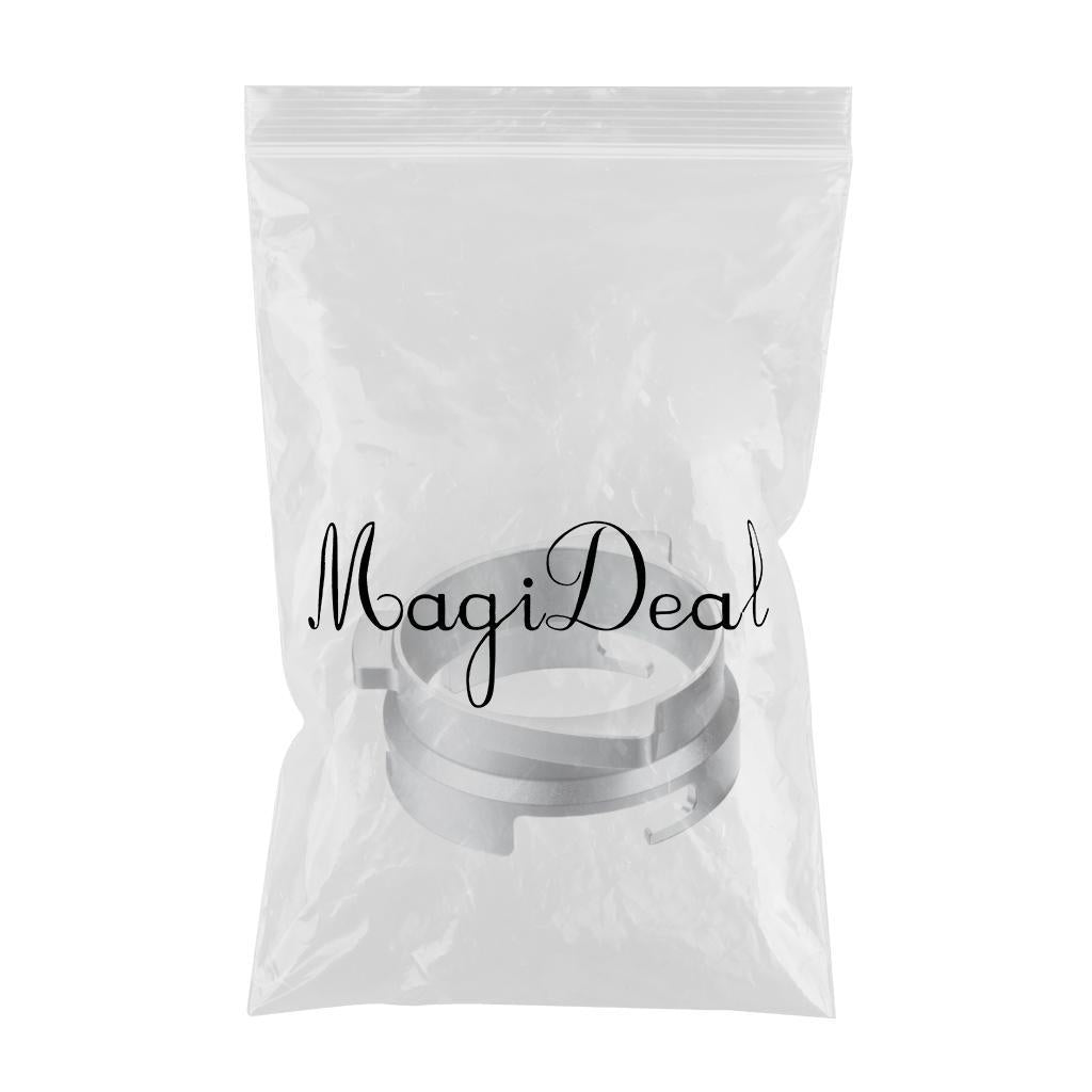 Coffee Dosing 54mm Aluminum Dosing Funnel fits Breville Silver