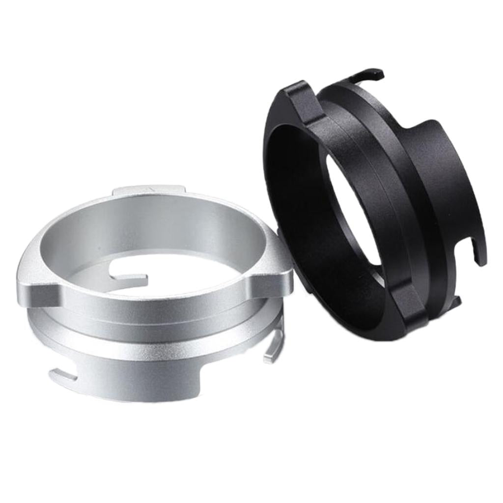 Coffee Dosing 54mm Aluminum Dosing Funnel fits Breville Silver