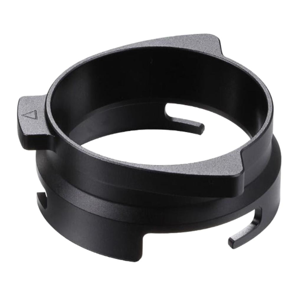 Coffee Dosing 54mm Aluminum Dosing Funnel fits Breville Black