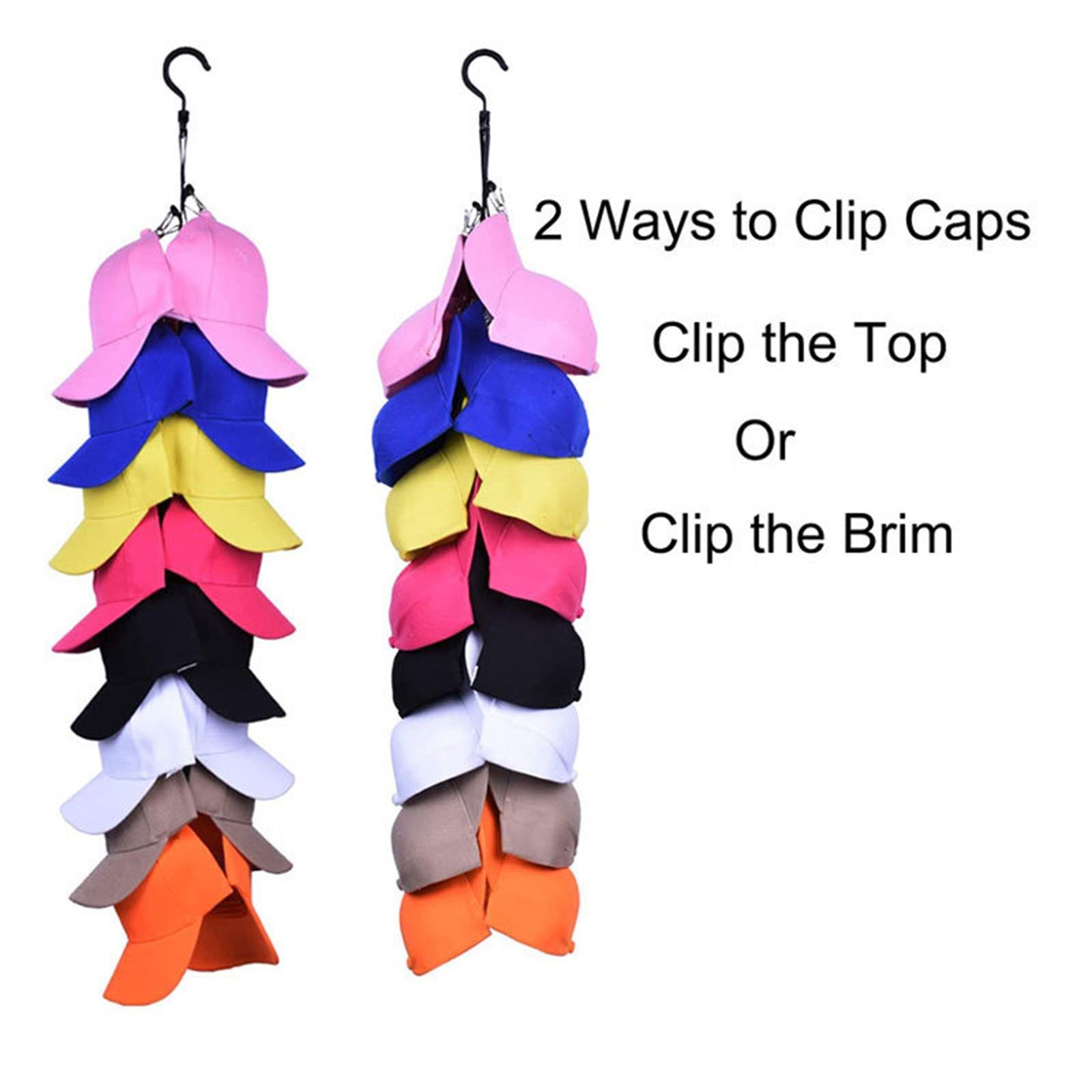 Adjustable 16 Cap Rack Bag Hat Holder Clothes Organizer Door Closet Hanger