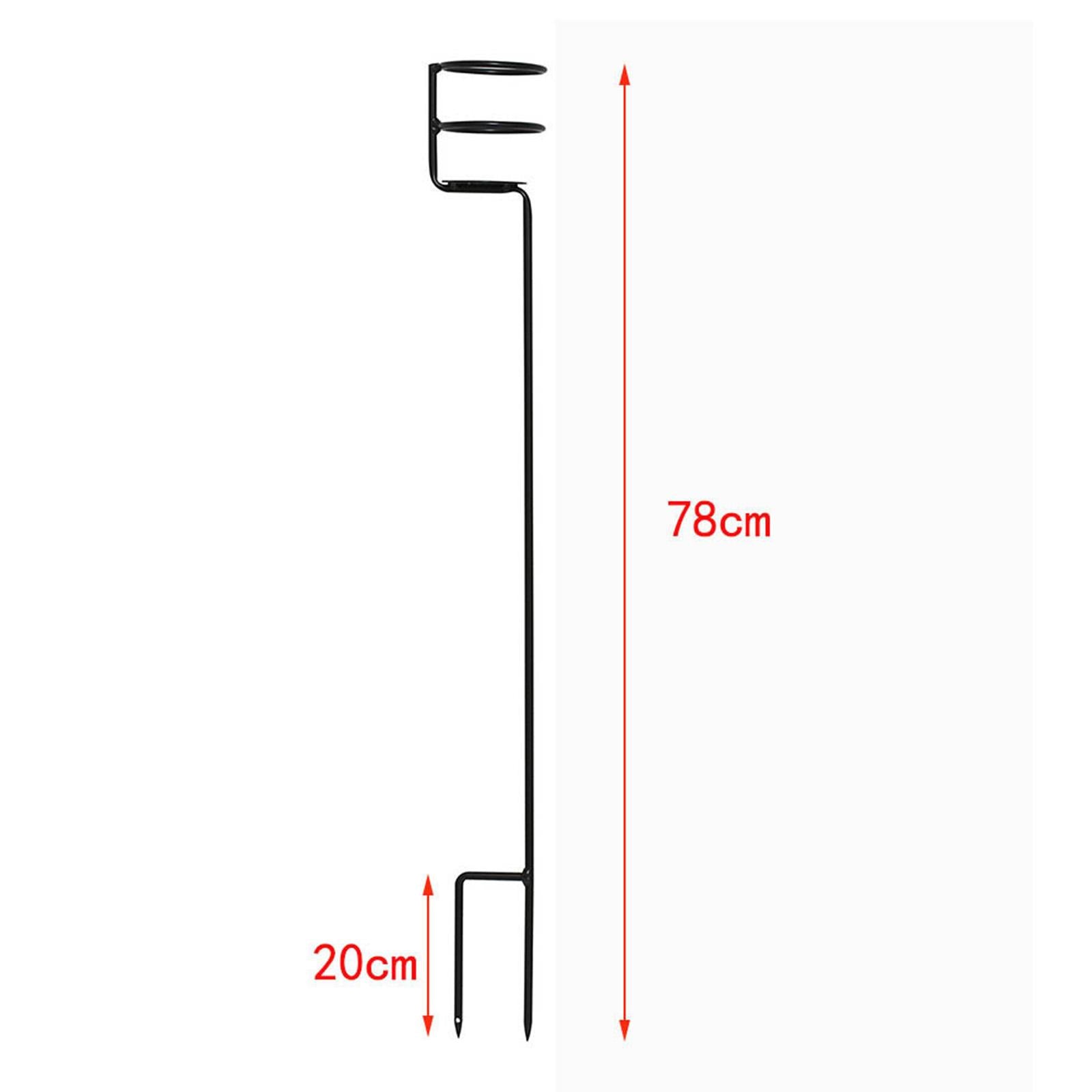 Heavy Duty Outdoor Beverage Drink Holder Stakes for Beach Picnics Camping