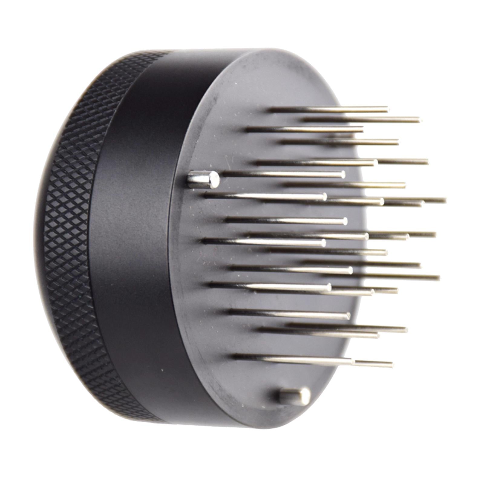Manual Coffee Tamper Stainless Steel Coffee Needle Distributor Leveler 58mm