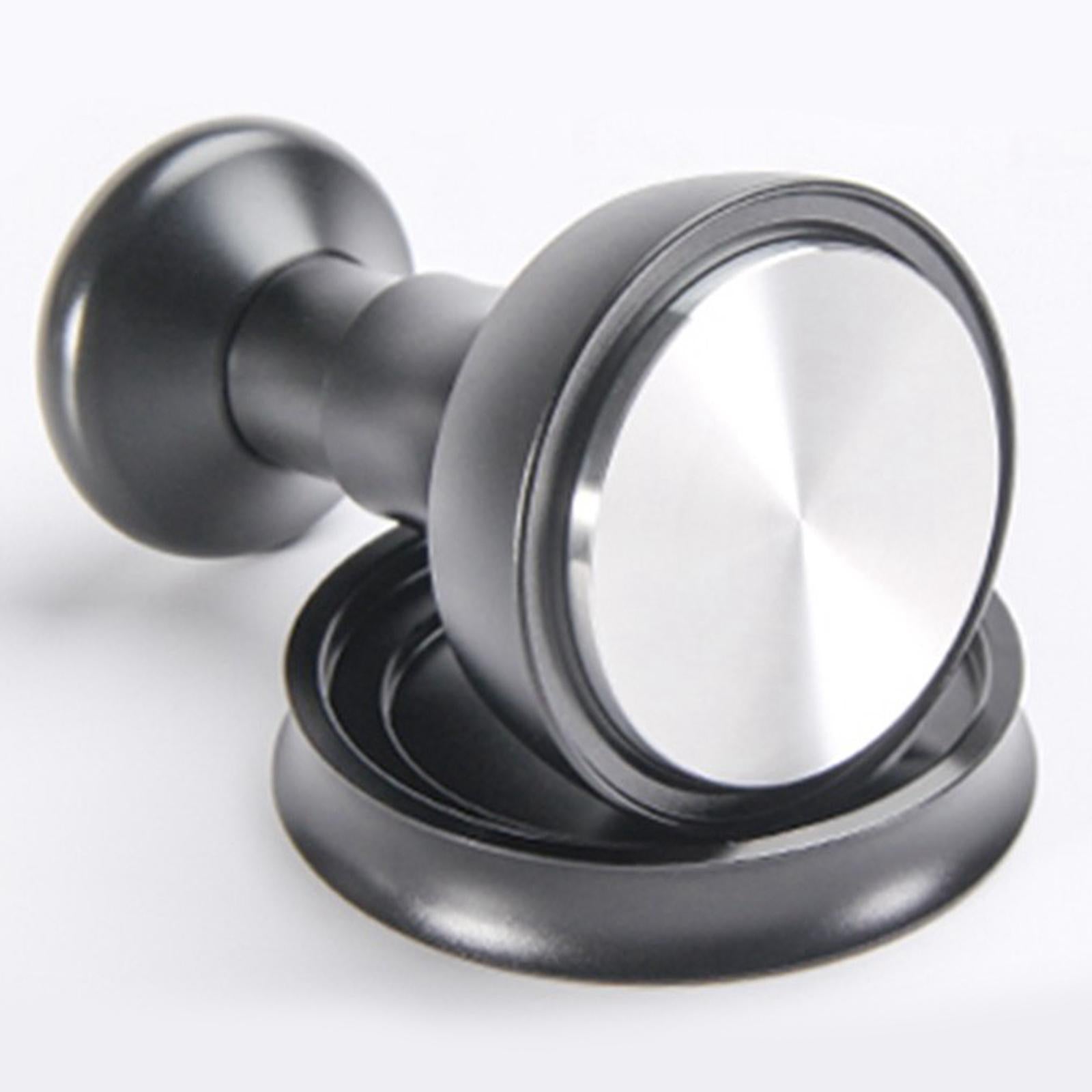 Coffee Tamper 58mm Espresso Coffee Beans Presser for Coffee Machine Black