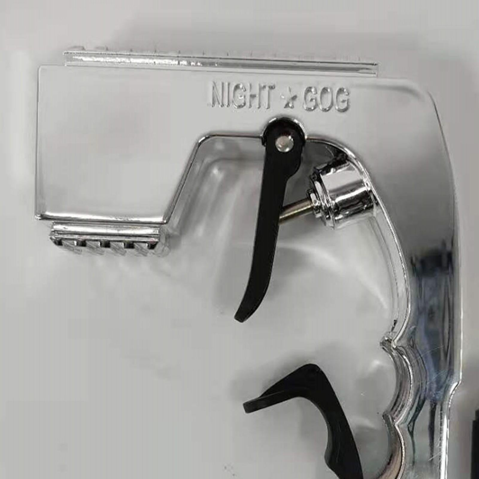 Champagne Sprayer Gun Wine Stopper Beer Ejector for Yacht Parties Silver