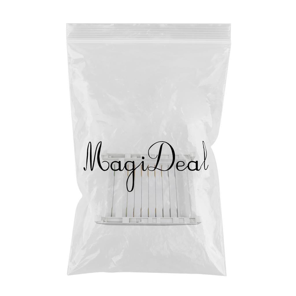 Zipper Bag Fridge Refrigerator Drawer Storage Rack 10 Slots for Hanger
