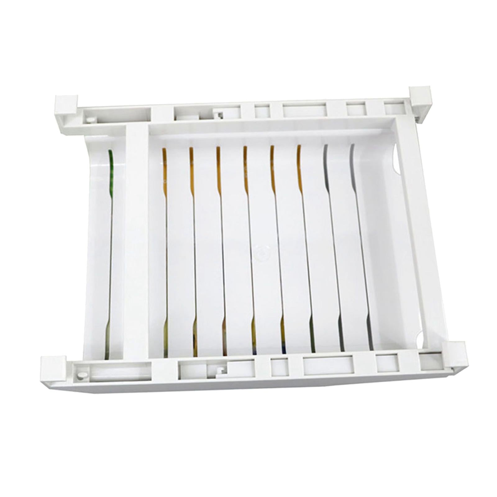 Zipper Bag Fridge Refrigerator Drawer Storage Rack 10 Slots for Hanger