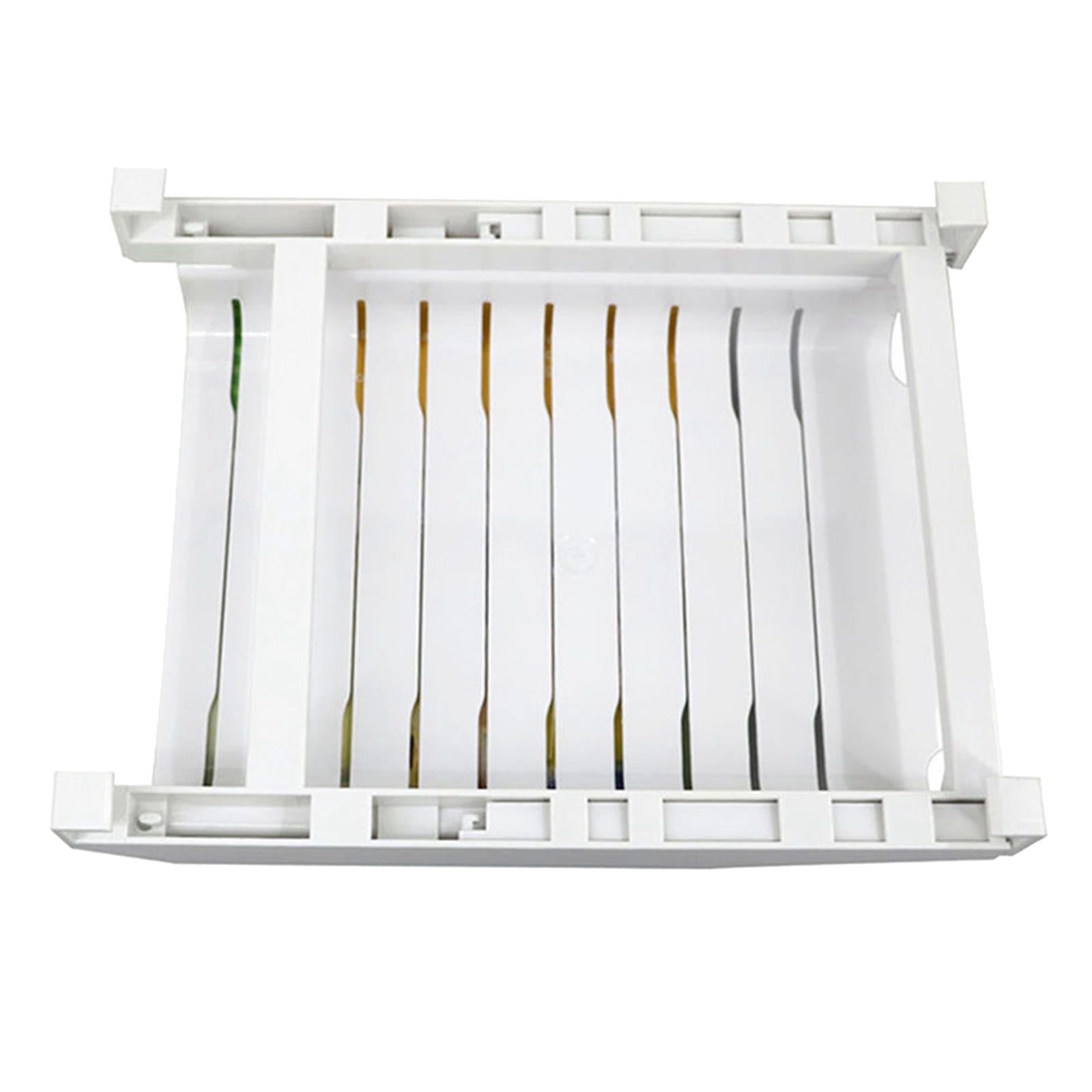 Zipper Bag Fridge Refrigerator Drawer Storage Rack 10 Slots for Hanger