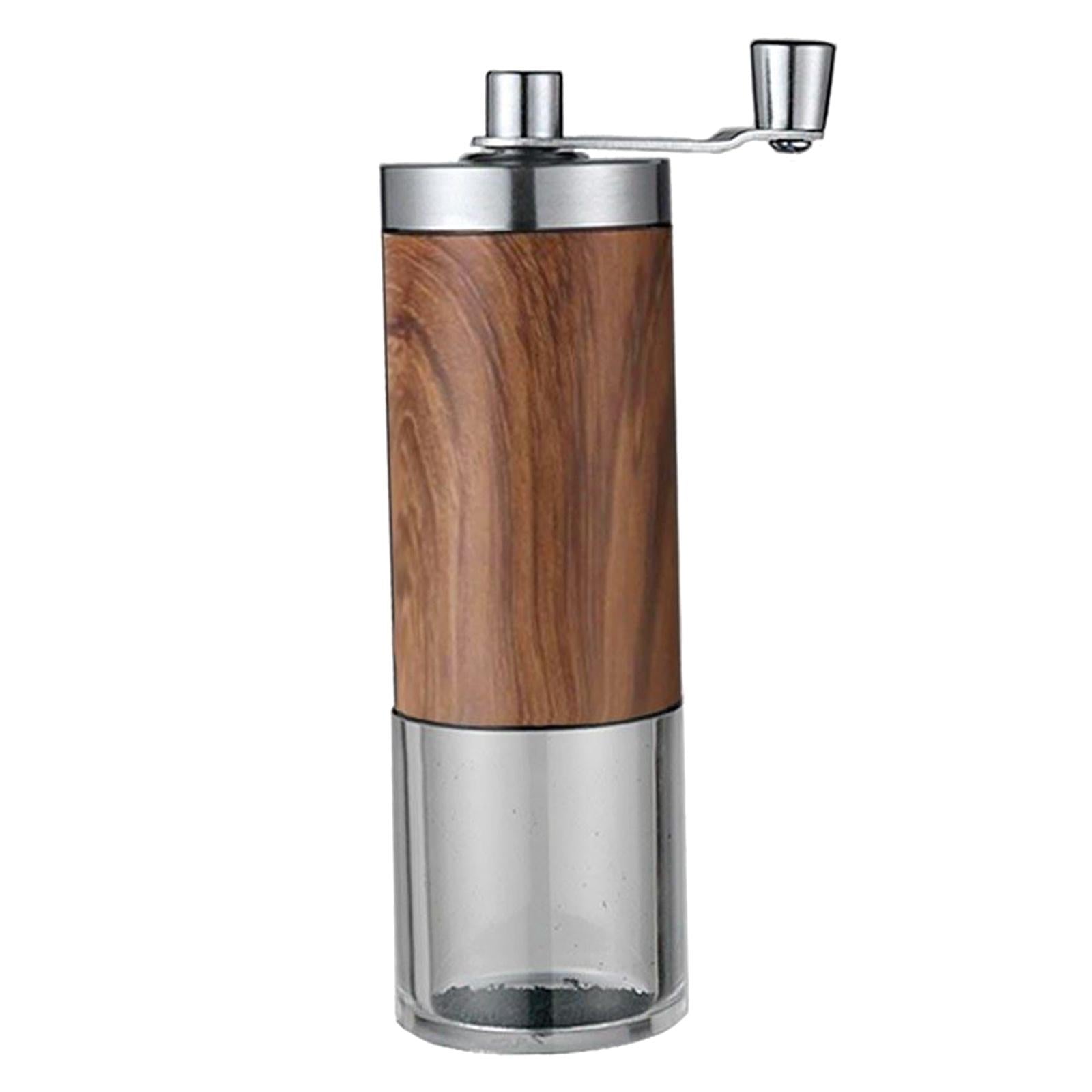 Manual Coffee Grinder for Espresso Press Home Office Travel Camping Beige