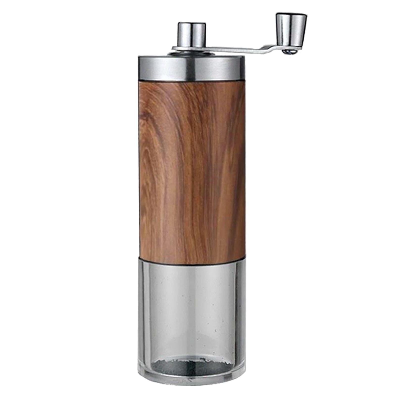 Manual Coffee Grinder for Espresso Press Home Office Travel Camping Beige
