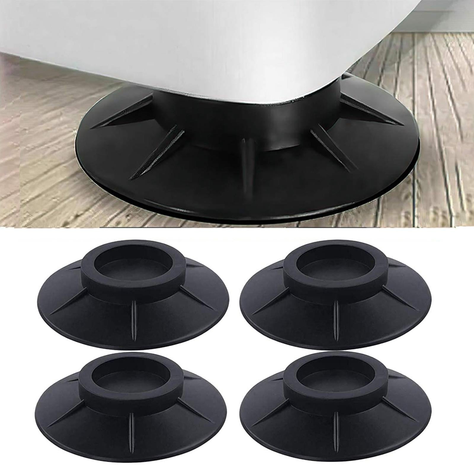 Non Slip Washing Machine Anti Vibration Pad Feet Pads Shock Proof Black