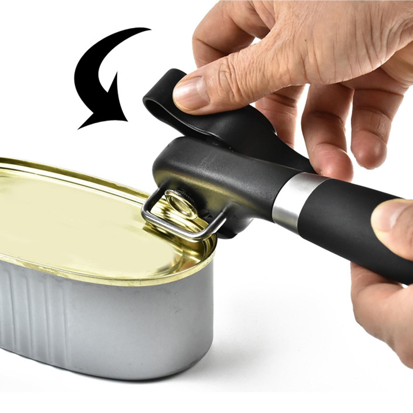 Manual Can Opener Side Cut Easy Grip Tin Opener Kitchen Tool No Sharp Edges