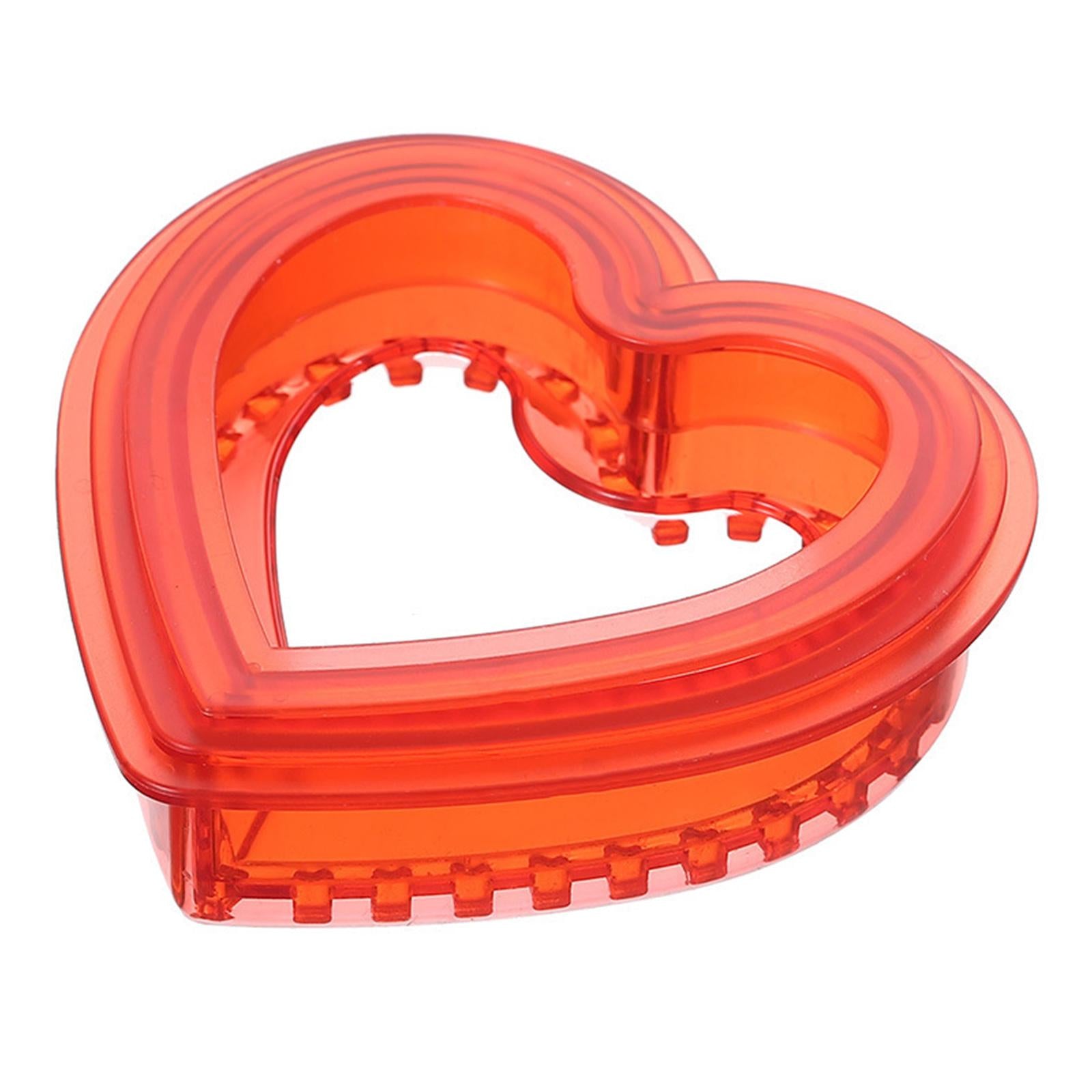 Sandwich Cutter and Sealer for Kids Childrens Portable heart star