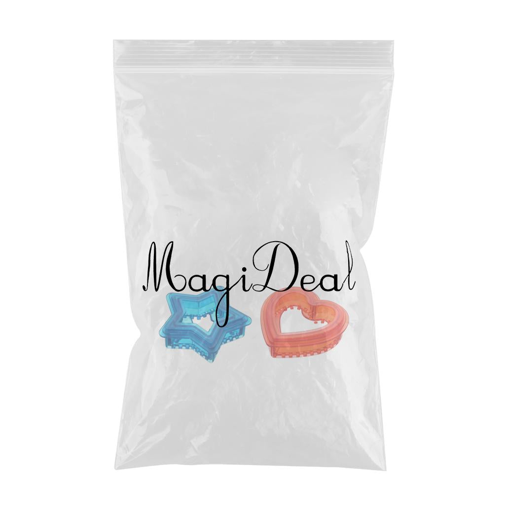 Sandwich Cutter and Sealer for Kids Childrens Portable heart star