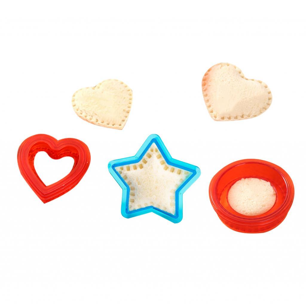 Sandwich Cutter and Sealer for Kids Childrens Portable square triangle O