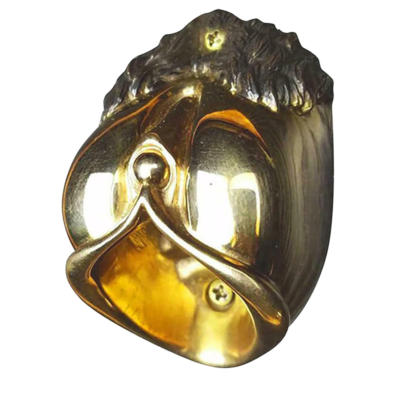 Wall Mount Iron Bottle Opener Beer Wine Bottle Open Cap Bar Opener Gold