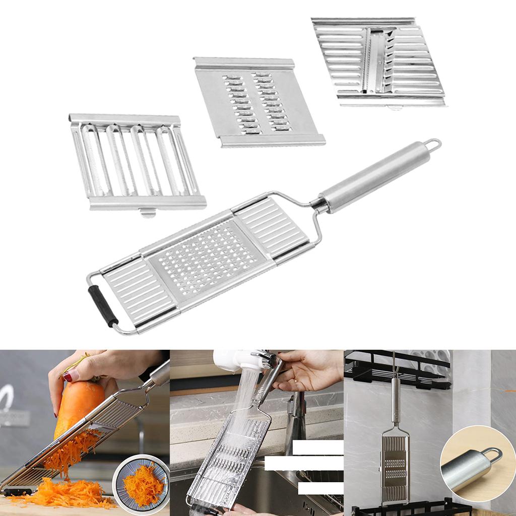 4 Blades Home Vegetable Slicer Food Slicer Shredder for Fruits Salad Garlic