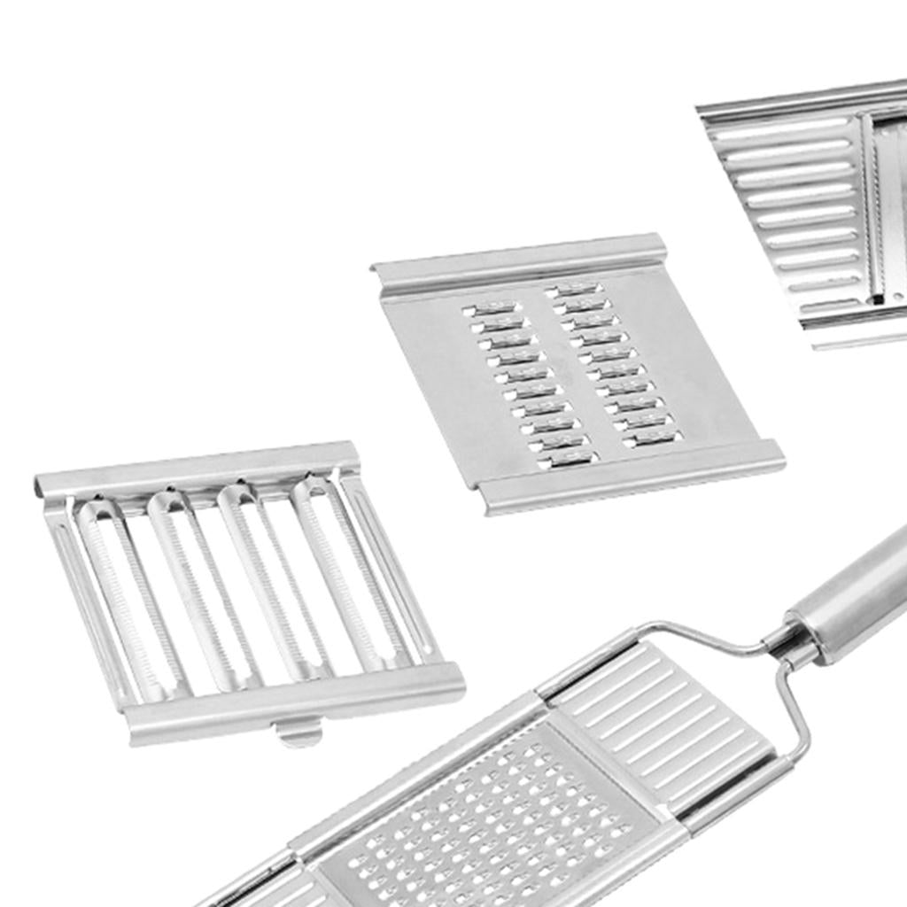 4 Blades Home Vegetable Slicer Food Slicer Shredder for Fruits Salad Garlic
