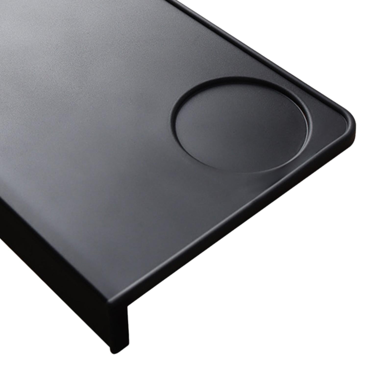 Soft Silicone Coffee Tamper Mat Corner Edge Tamping Powder Pad Home Kitchen