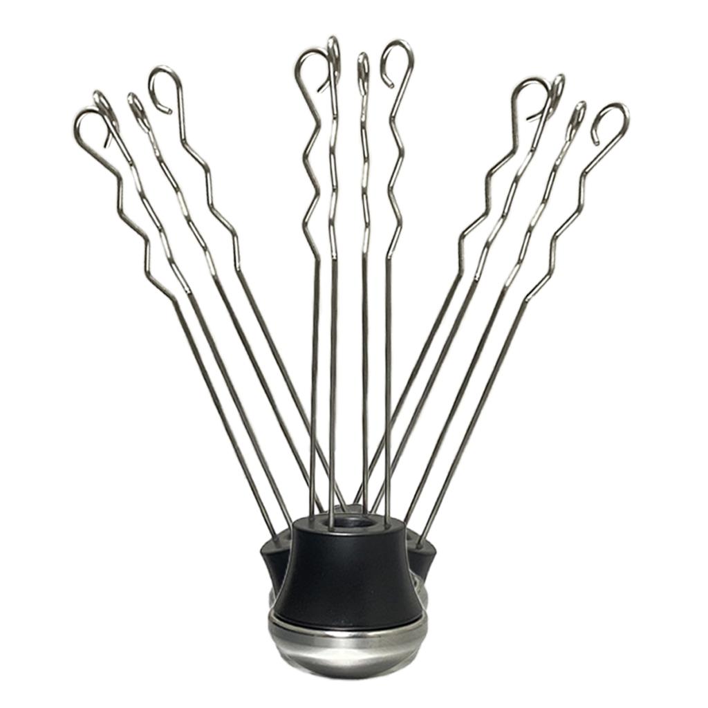 Espresso Coffee Stirre Needle Coffee Powder Stirring Tool for Kitchen Black