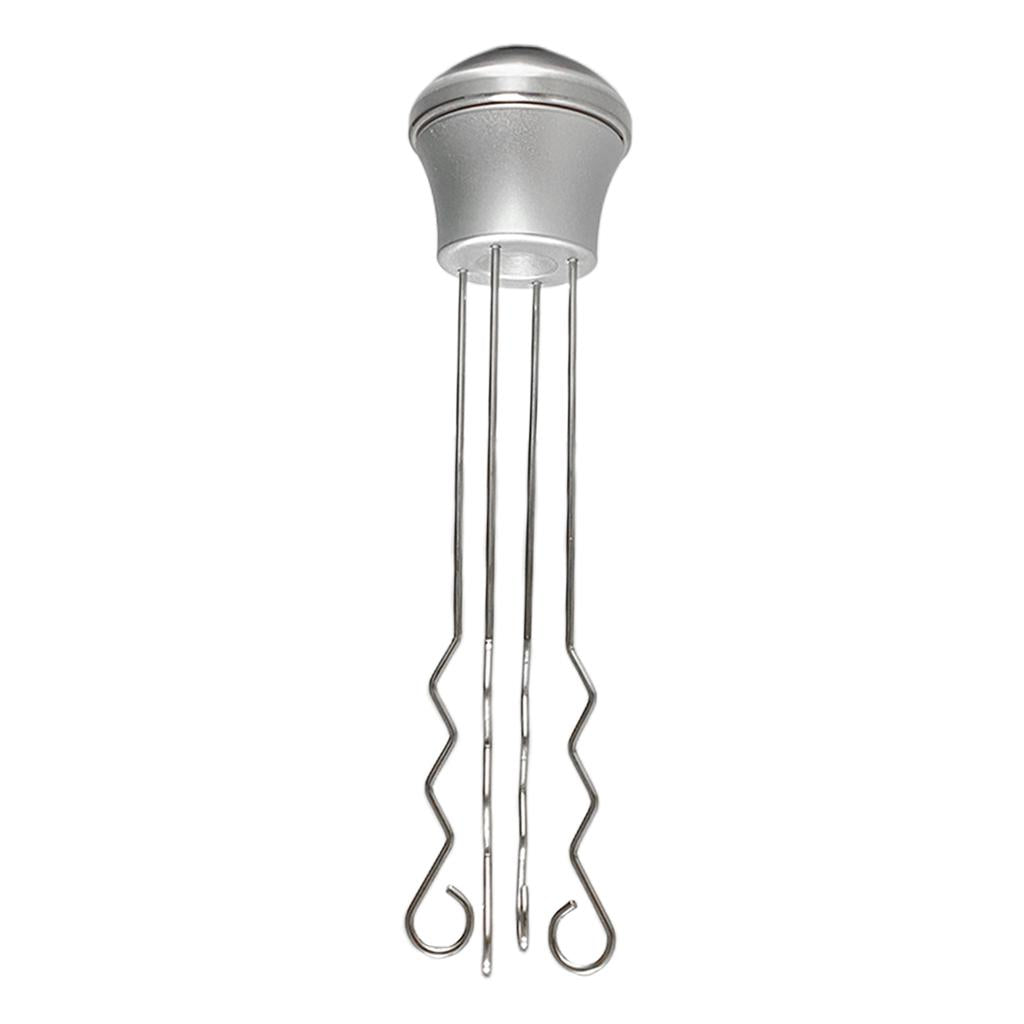 Espresso Coffee Stirre Needle Coffee Powder Stirring Tool for Kitchen Silver
