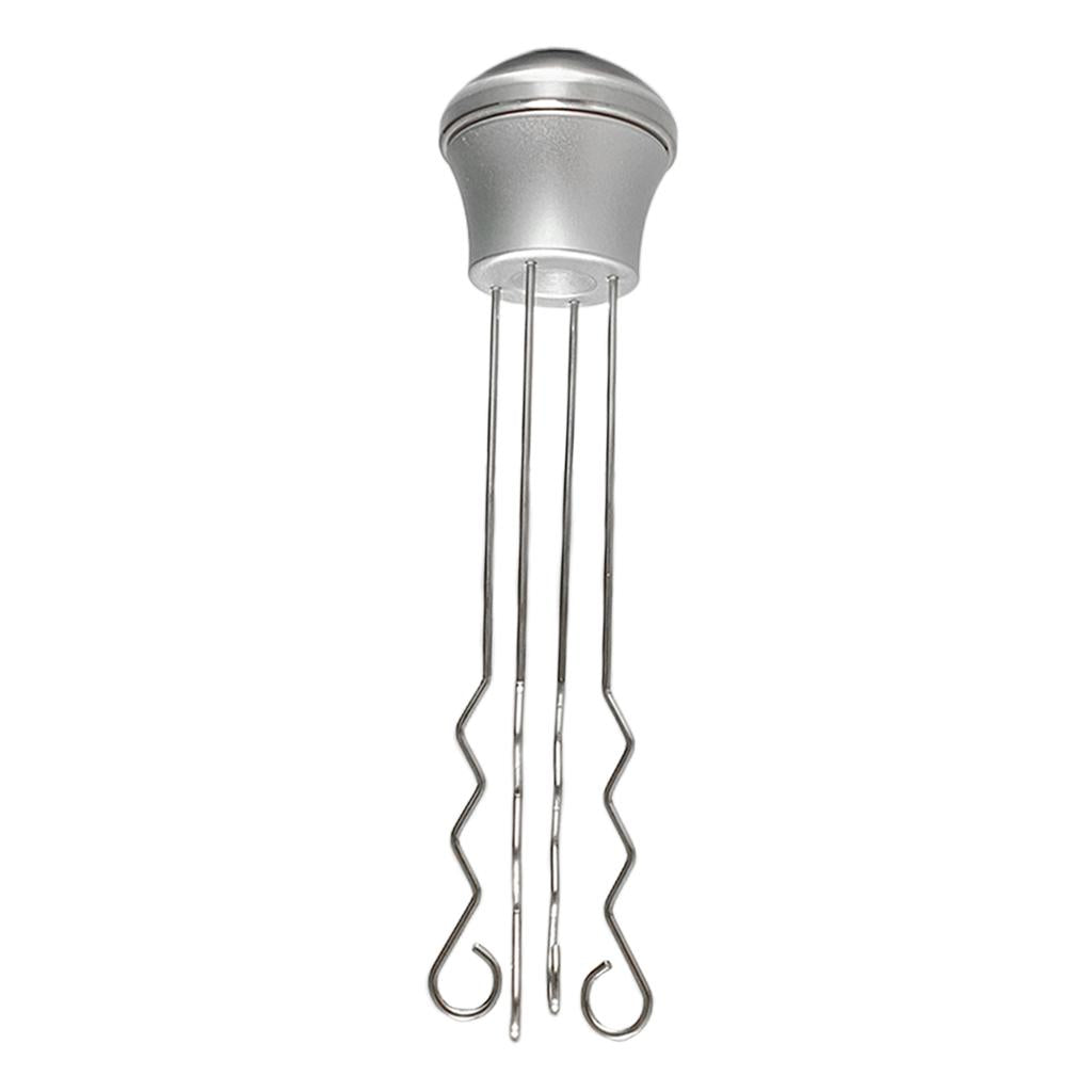 Espresso Coffee Stirre Needle Coffee Powder Stirring Tool for Kitchen Silver