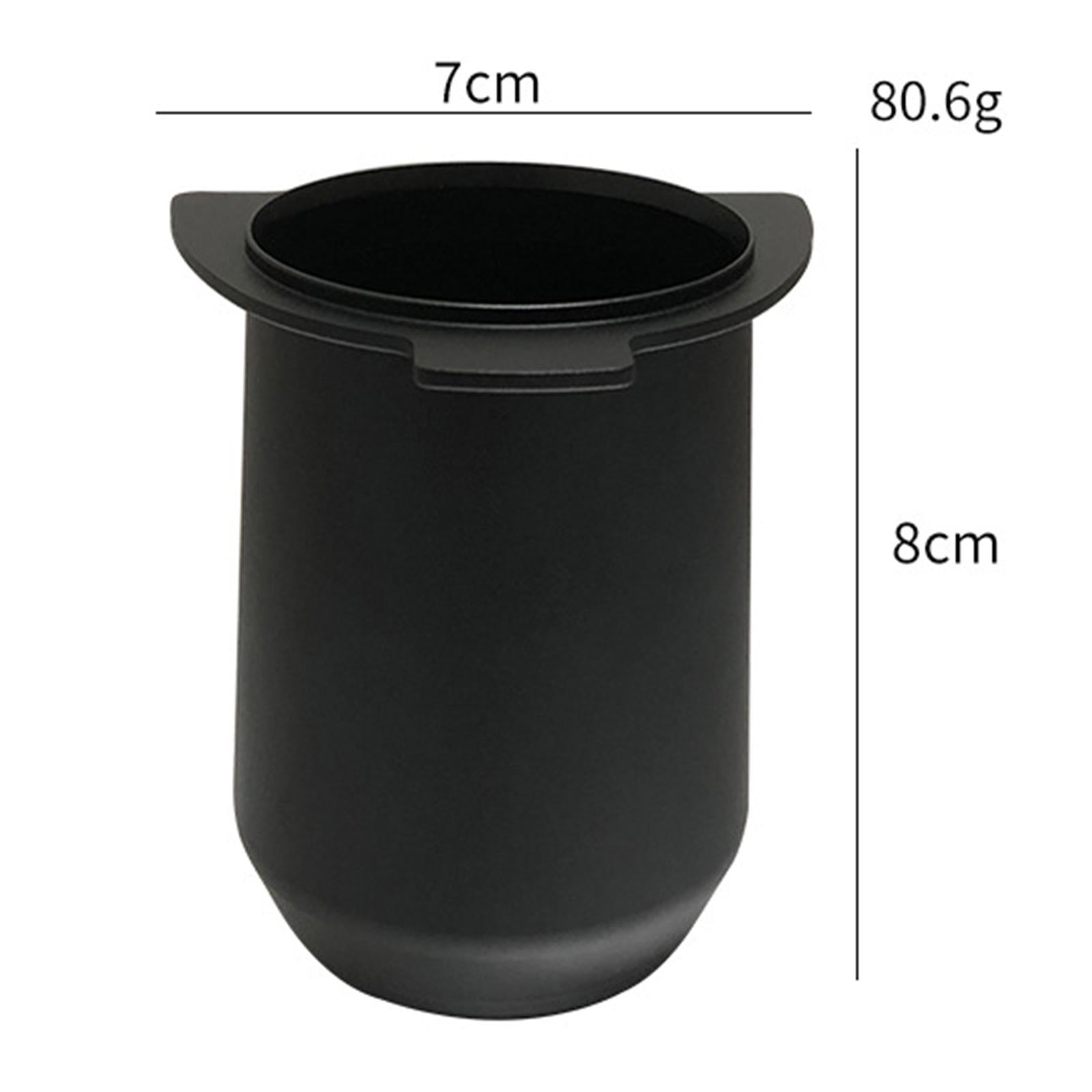 Coffee Dosing Cup Powder Feeder Part for 54mm Espresso Machine Black