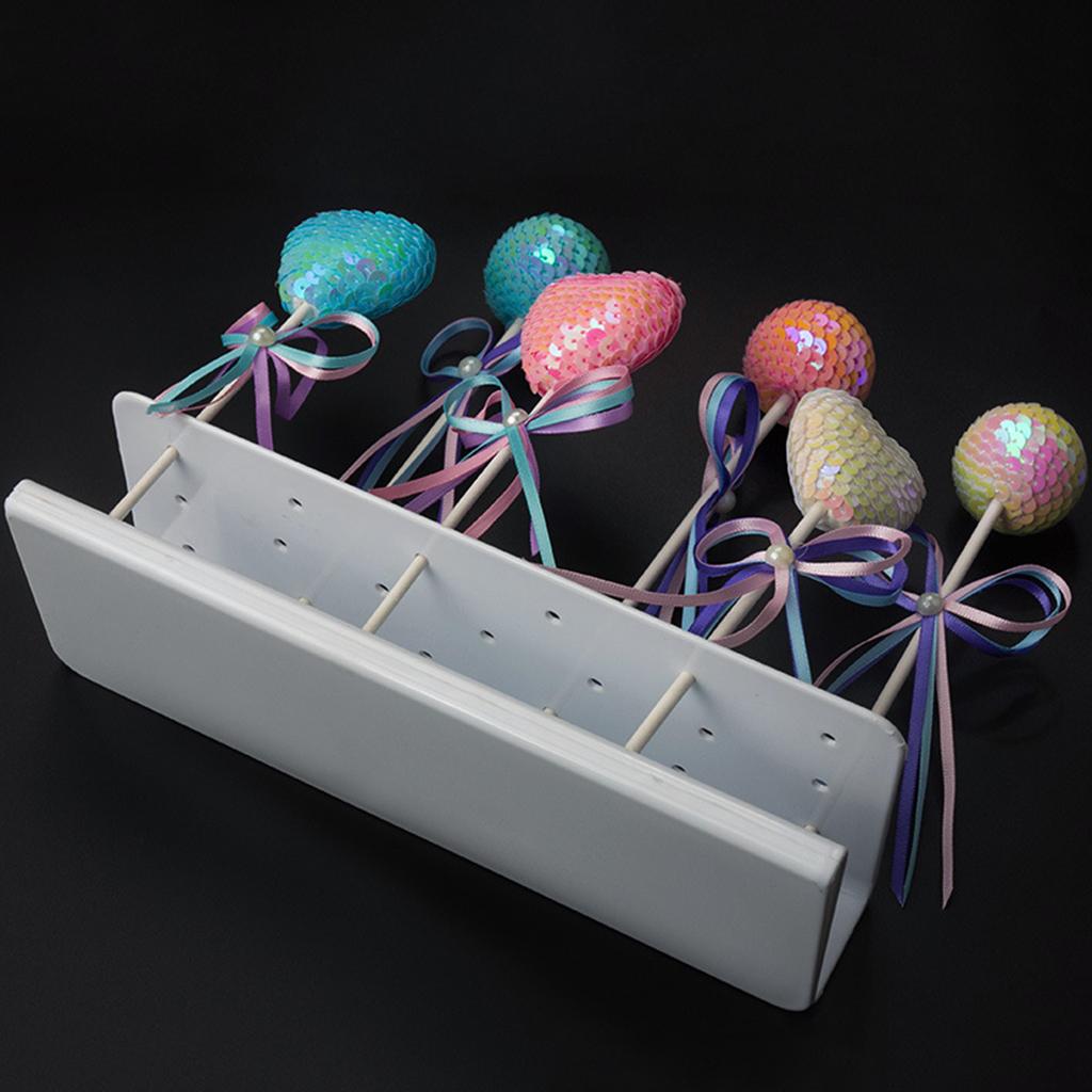 19 Holes Lollipop Stand Pop Cake Fashion Display Holder Party Dessert Tool