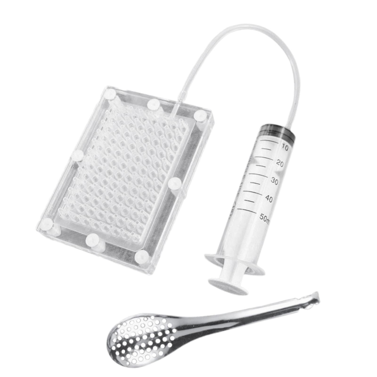 Caviar Generator 96 holes Molecular Gourmet Tools Caviar Strainer and Spoon