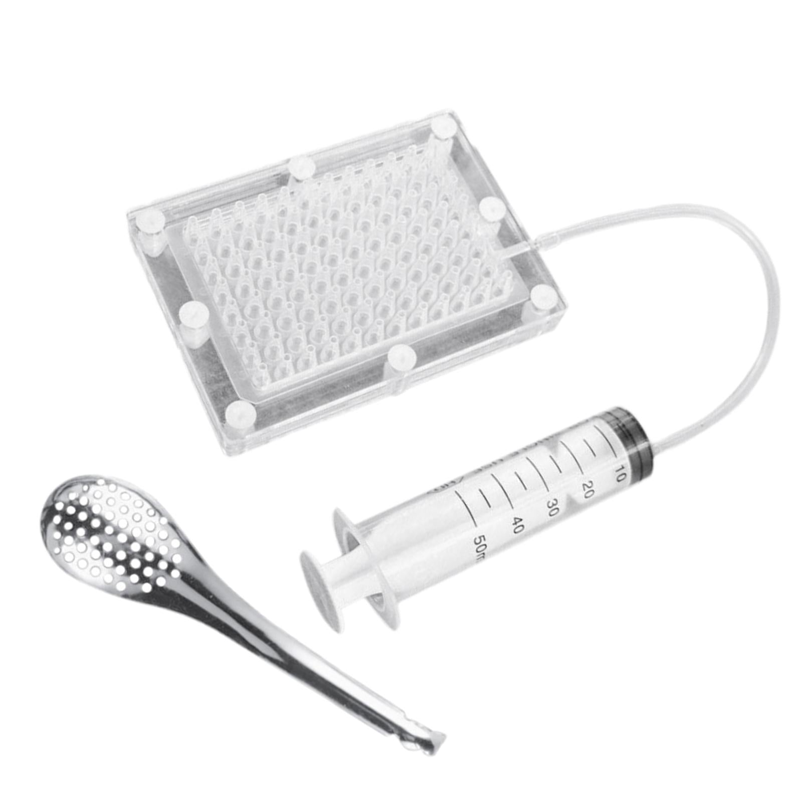 Caviar Generator 96 holes Molecular Gourmet Tools Caviar Strainer and Spoon