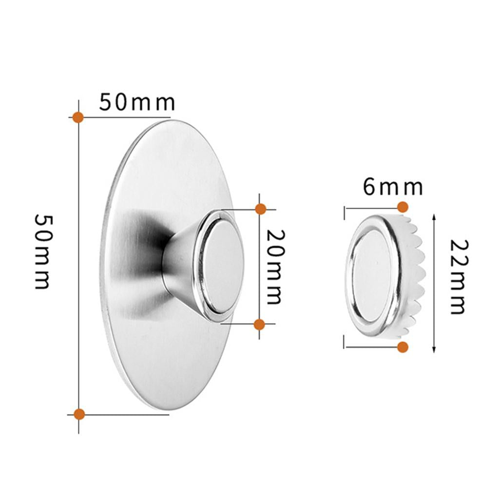 Magnetic Suction Powerful Soap Holder Hook Stainless Steel Wall Mount
