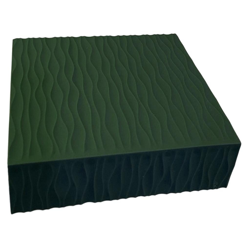 Silicone Coffee Mat Espresso Latte Art Tamper Tamping Rest Mat Holder Green
