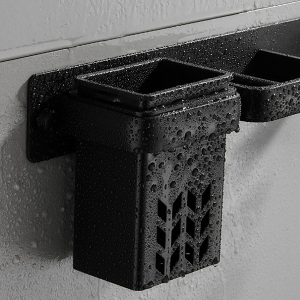 Hair Dryer Holder, Wall Mount Hair Dryer Hanging Rack,Spiral Blow Dryer