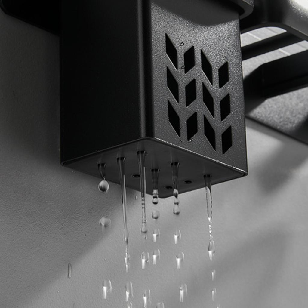 Hair Dryer Holder, Wall Mount Hair Dryer Hanging Rack,Spiral Blow Dryer
