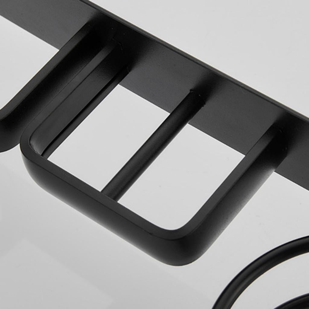 Hair Dryer Holder, Wall Mount Hair Dryer Hanging Rack,Spiral Blow Dryer