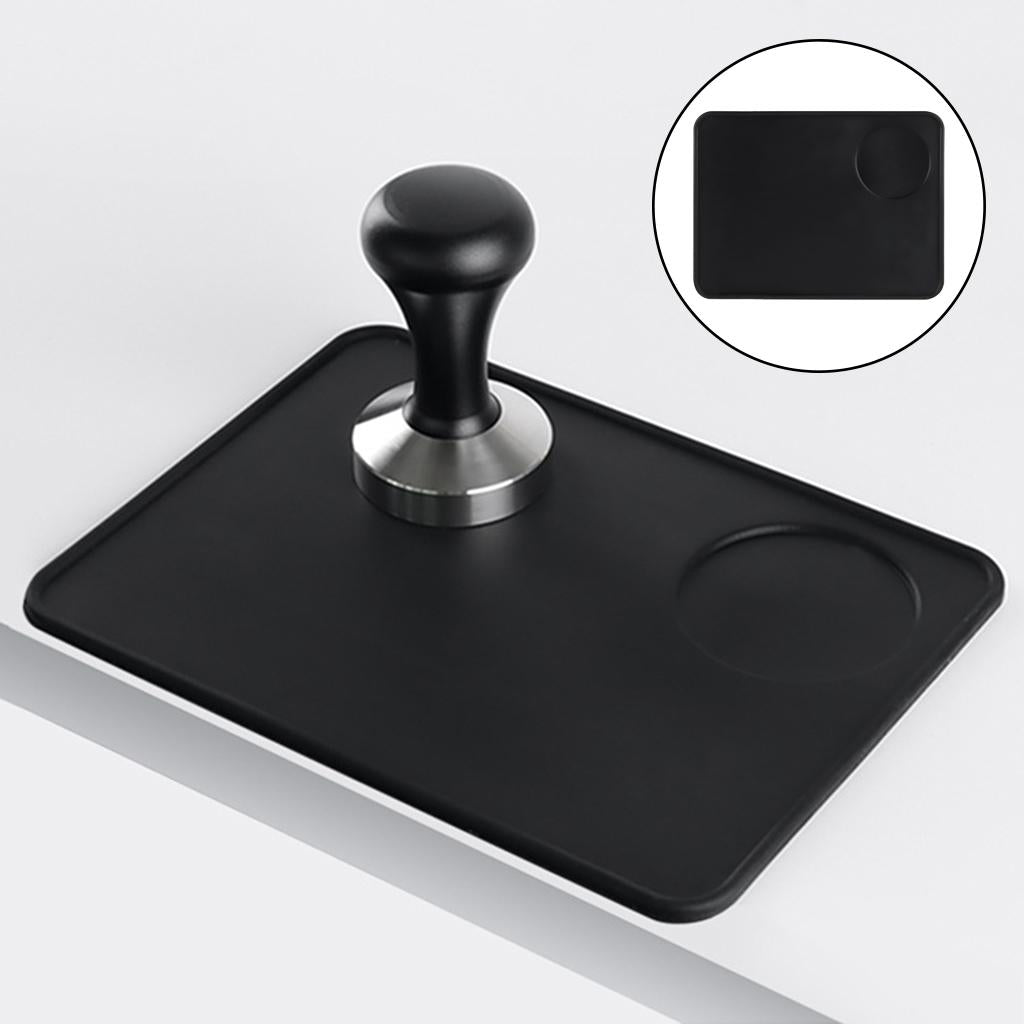 Food Grade Silicone Coffee Tamper Mat Non-slip Coffee Grind Pad for Barista