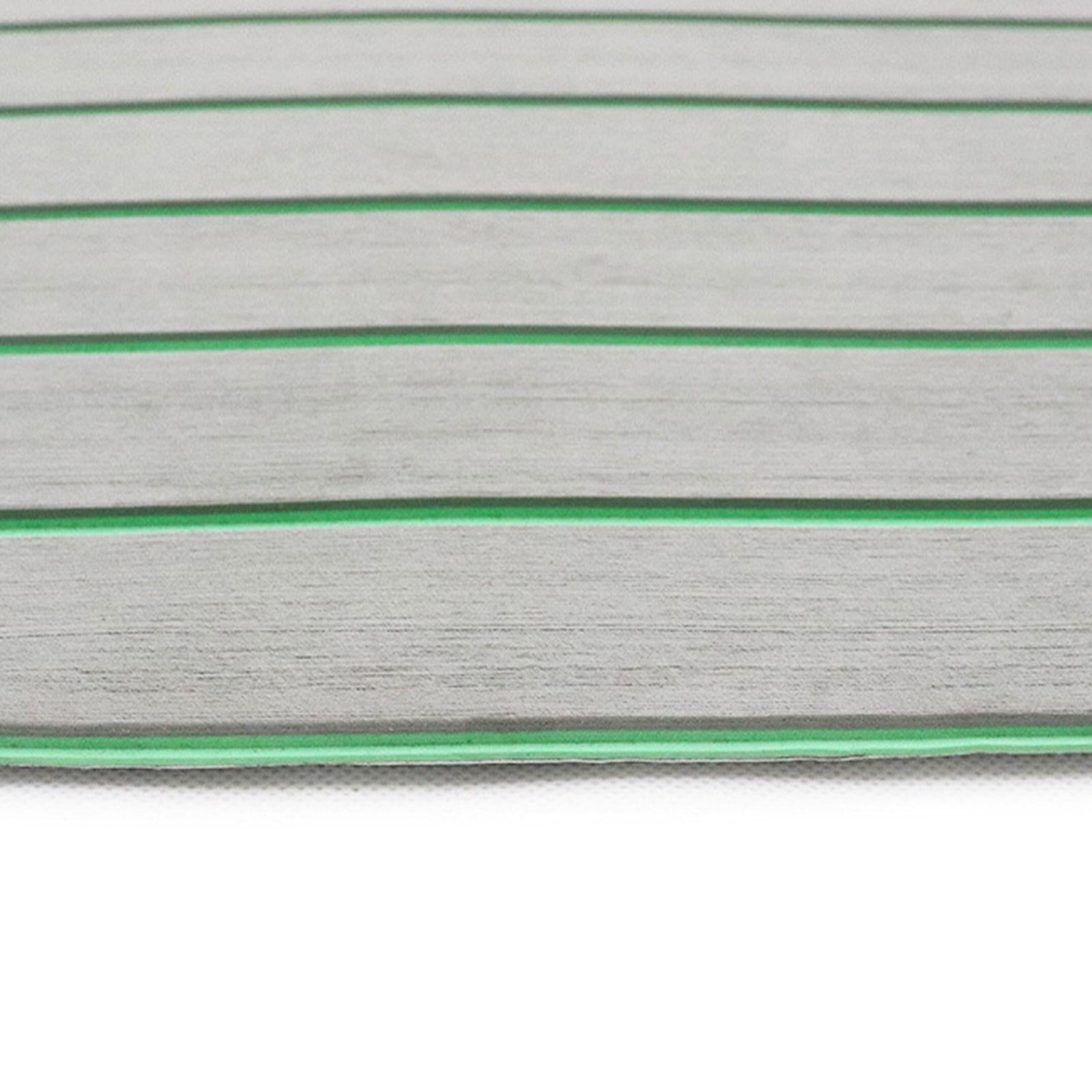 EVA Yacht Decking Mat Bevel Edge Flooring Border Sheet Striped Deck Accs 240x45x0.6cm