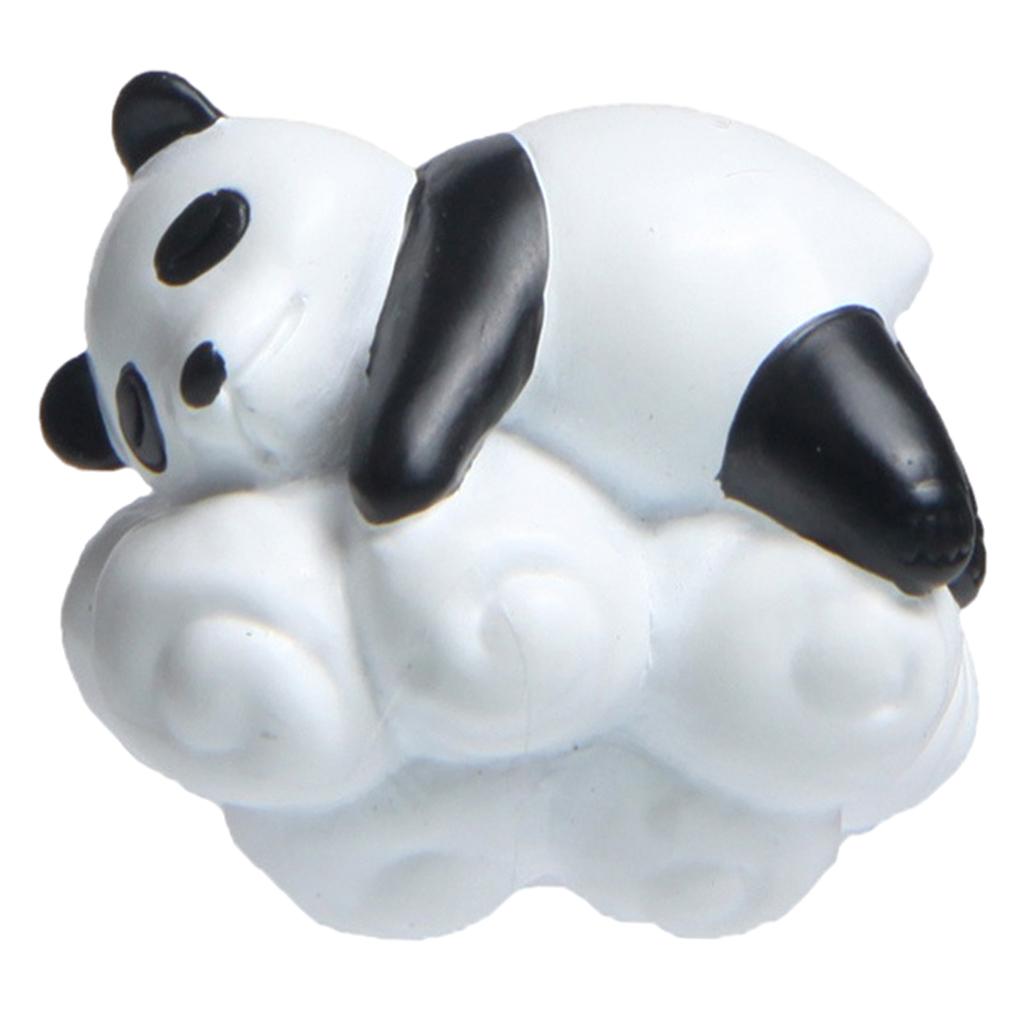 3D Panda Refrigerator Magnets Fridge Sticker Home Whiteboard Cabinets Decor lie clouds