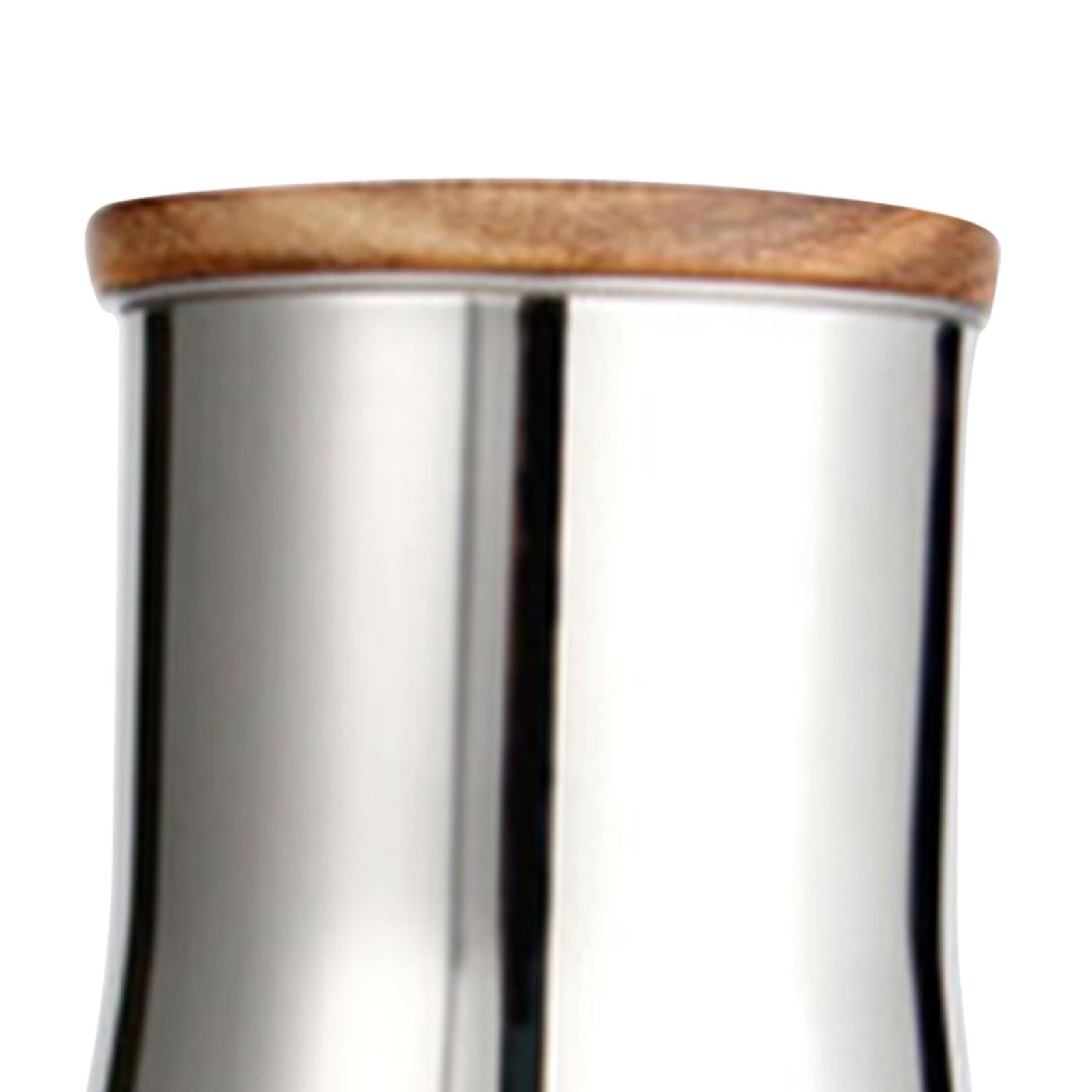 Flour Coffee Sieve Filter Stainless Steel Base Fine Mesh Shakers with Lid