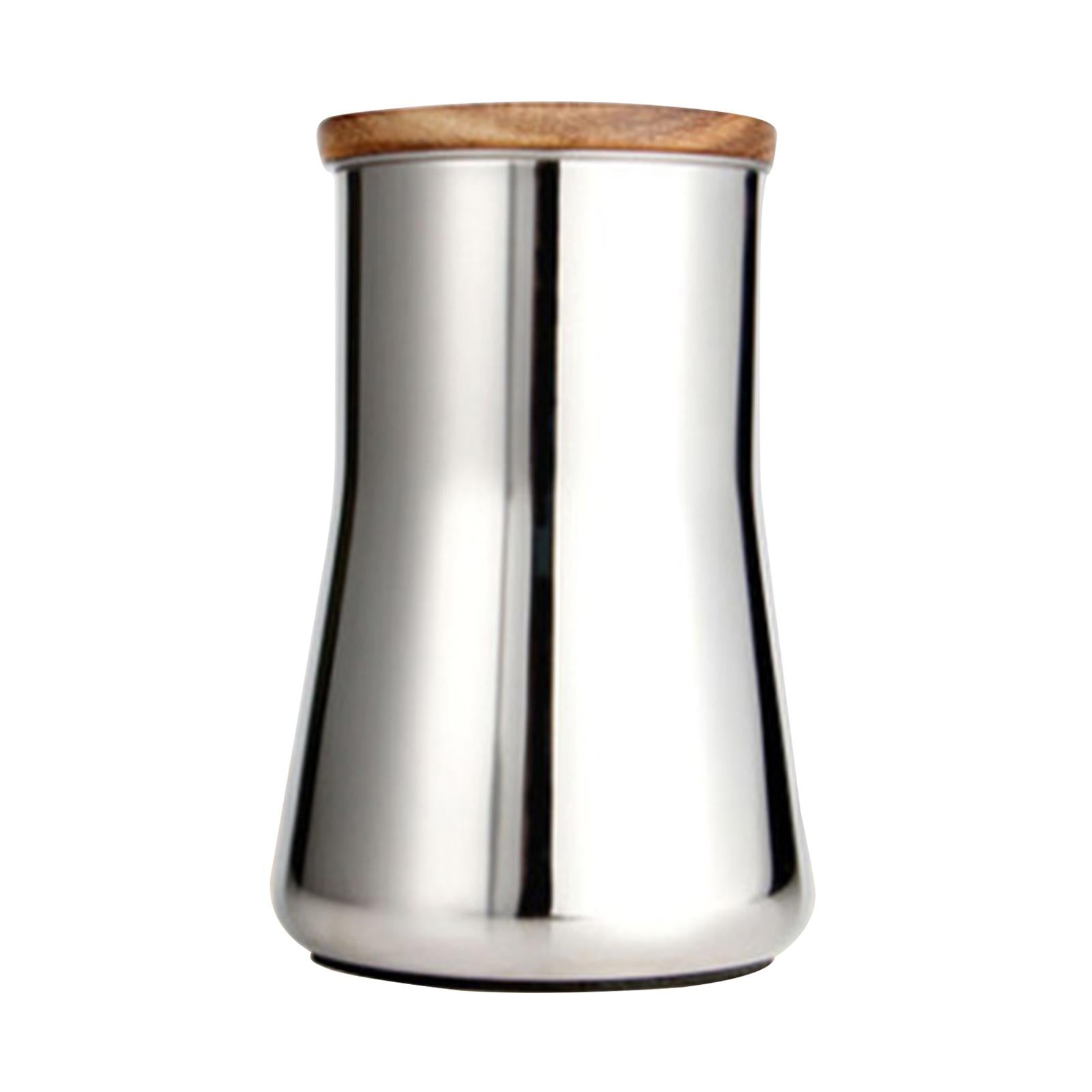 Flour Coffee Sieve Filter Stainless Steel Base Fine Mesh Shakers with Lid