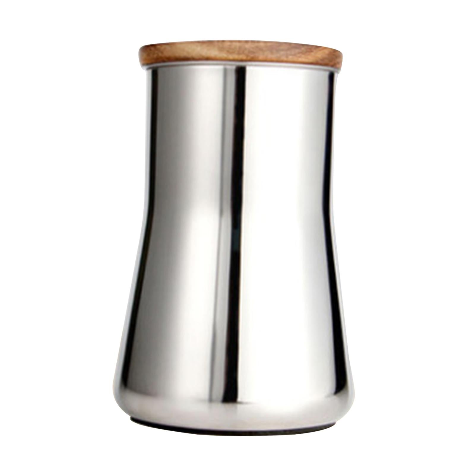 Flour Coffee Sieve Filter Stainless Steel Base Fine Mesh Shakers with Lid