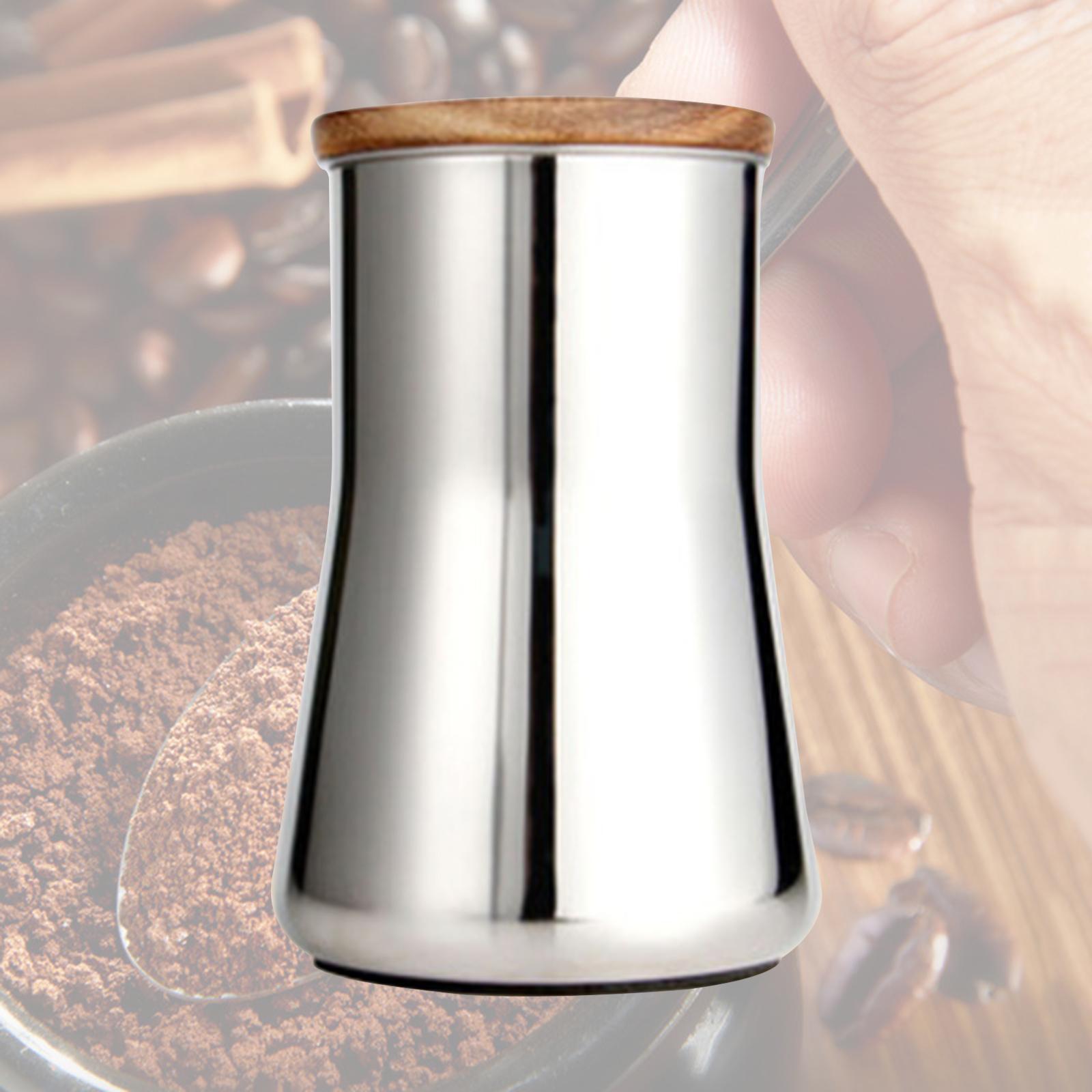 Flour Coffee Sieve Filter Stainless Steel Base Fine Mesh Shakers with Lid
