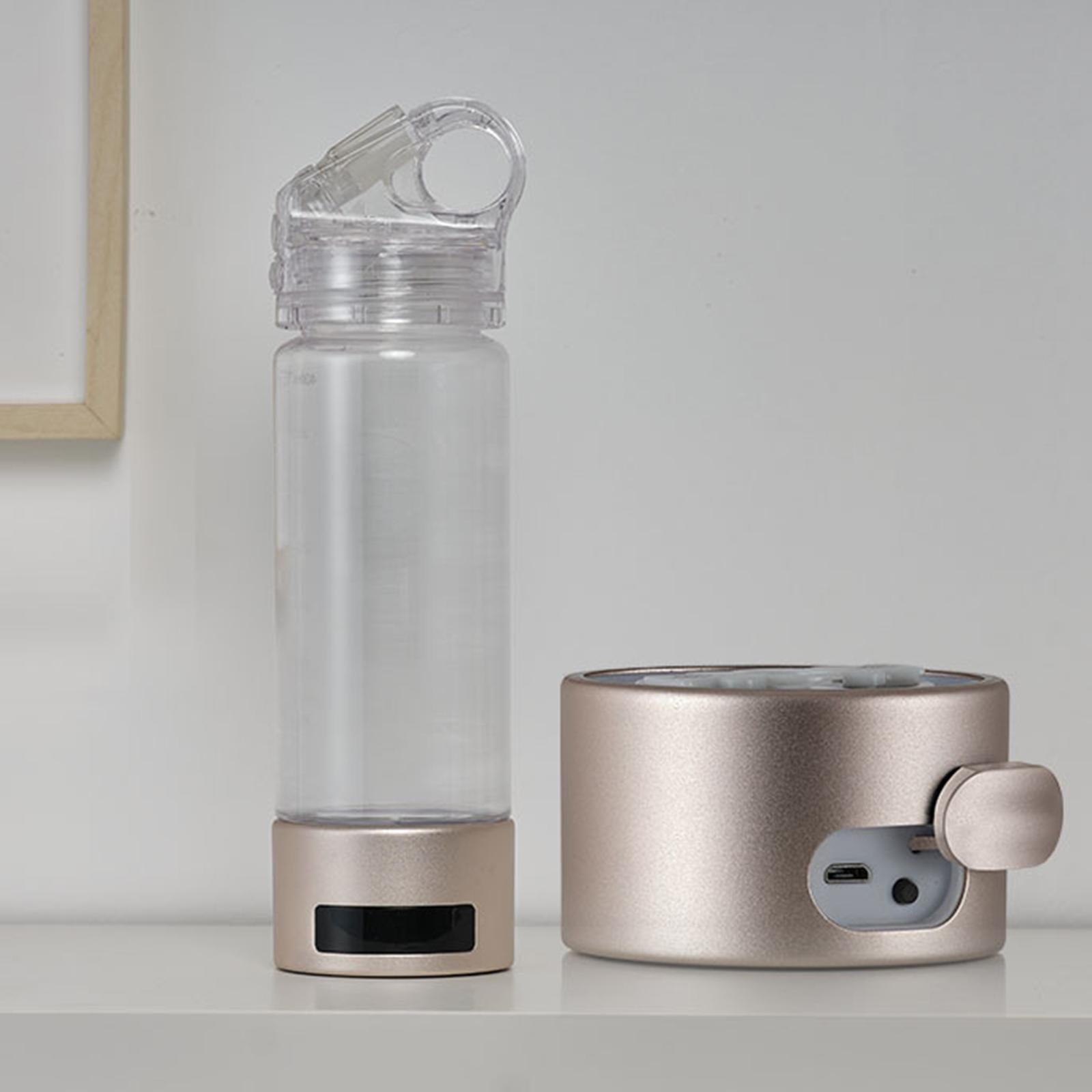 Hydrogen Water Bottle 400ml Hydrogen Rich Water Maker Ionizer for Family Use